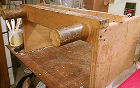 laying press