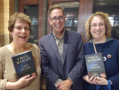 Sally, Leif Enger, and Jen