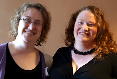 Jen and Bryn