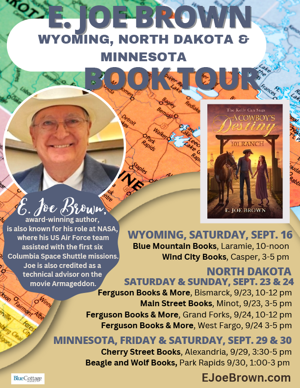 E. Joe Brown Book Tour poster