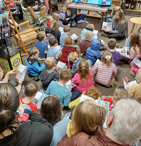 Children and the book reader