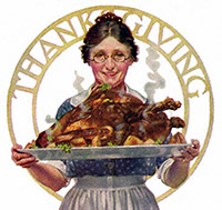 Rockwell Thanksgiving image
