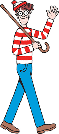 Waldo Waving