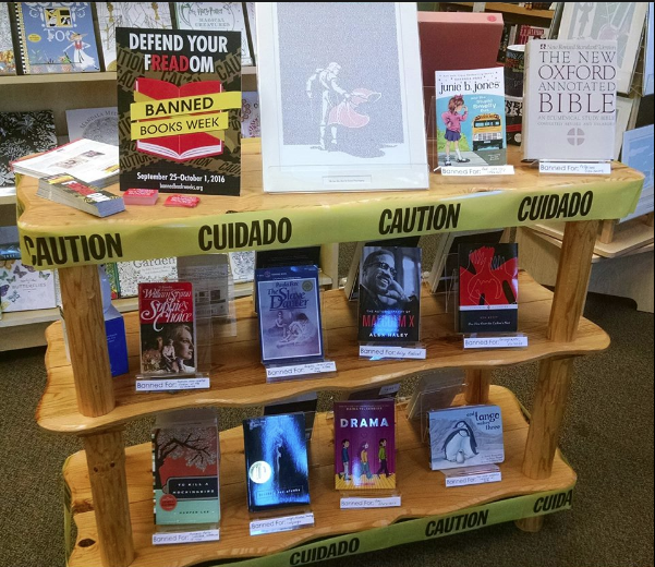 Banned Books Display