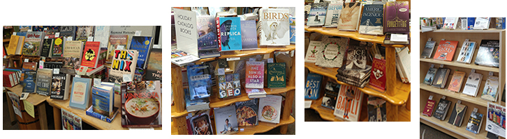 Catalog book displays