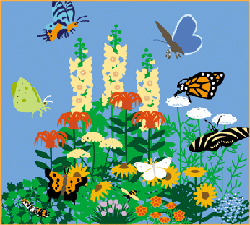 Butterfly garden