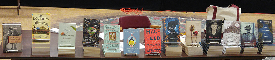 Night In book display