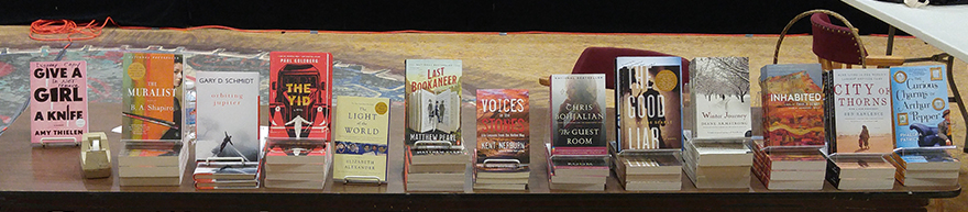 Night In book display
