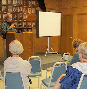 Doug Wood reading