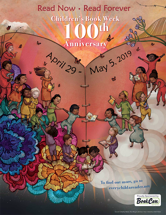 National Poetry Month poster, April 2019