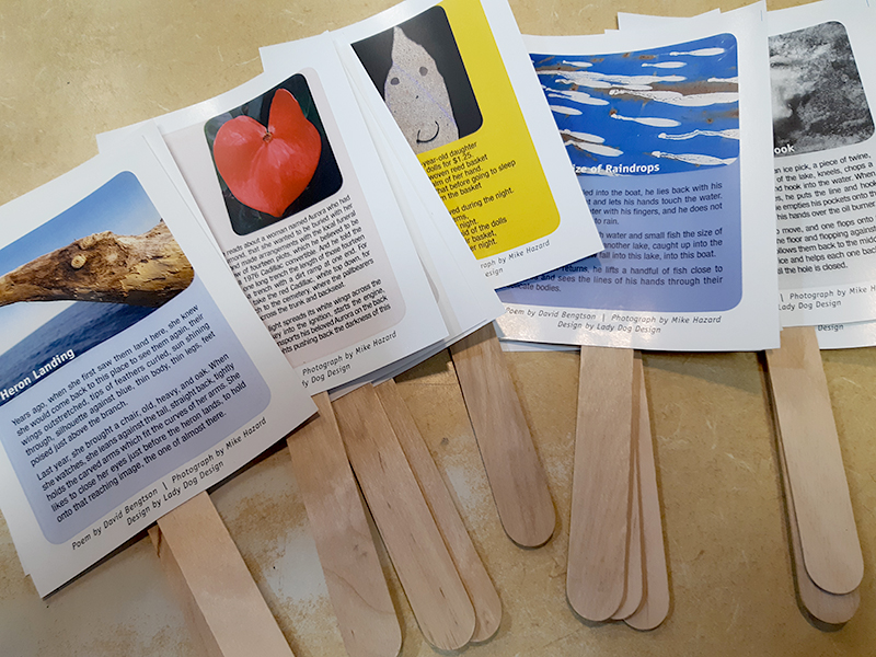 Poems on sticks