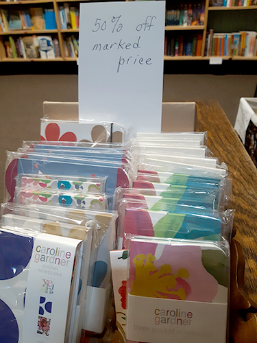 spring sale display