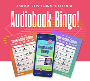 #summerlisteningchallenge Audiobook Bingo!