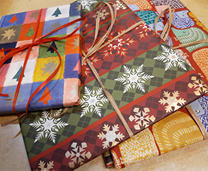 wrapped gifts