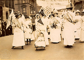 Votes for women parade