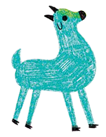 Blue goat
