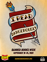I Read Dangereously Banned Books Week graphic