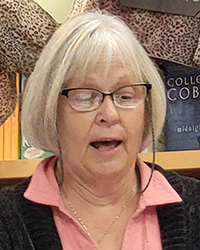 Poet reading