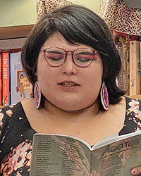 Poet reading