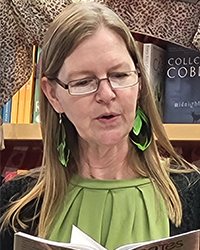Poet reading