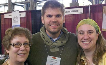 Sally, Jen, and Peter Geye