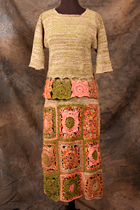 Granny square dress