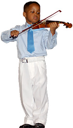 violin player