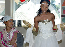 Cinderella and her fairty godmother