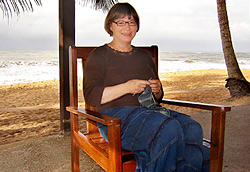 Knitting in Ghana