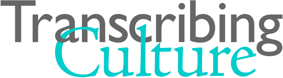 Transcribing Culture